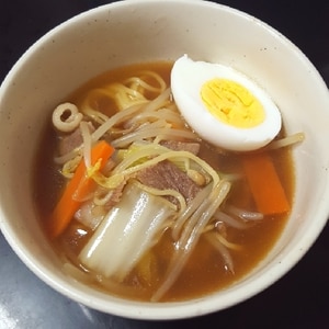 野菜あんかけラーメン